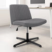 Sutton Armless Fabric Swivel Office Chair