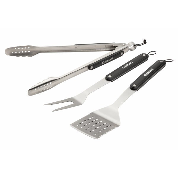 Cuisinart Magnetic BBQ Tool Set, 3-piece