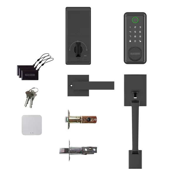 BLACK+DECKER Smart Entrance Door Lock and Handle Set