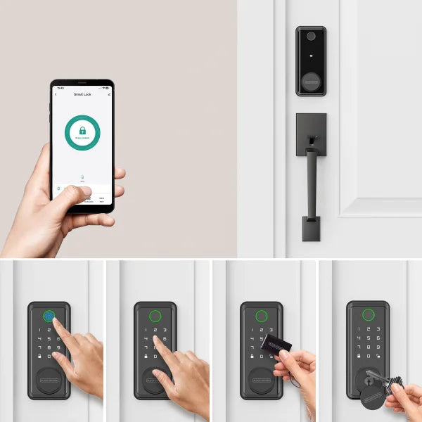 BLACK+DECKER Smart Entrance Door Lock and Handle Set