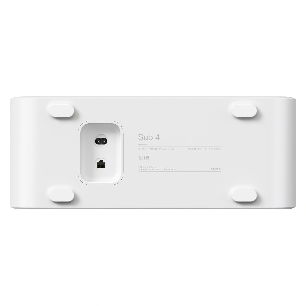 Sonos Sub 4th Generation Wireless Subwoofer