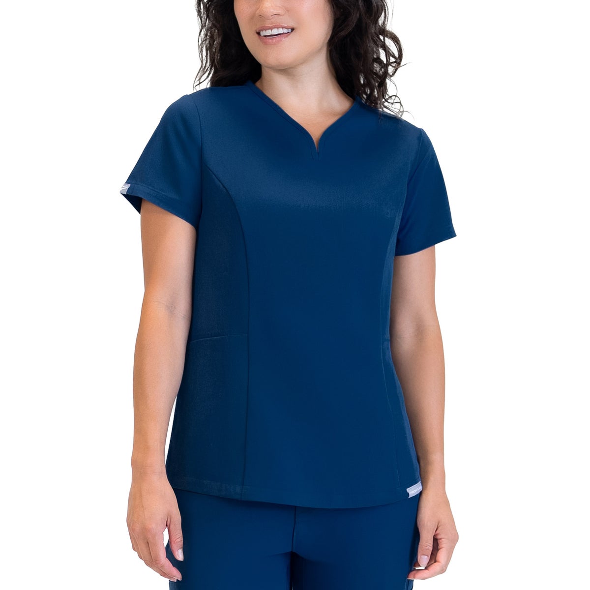 Frontline Women's Two Pocket V-Neck Scrub Top