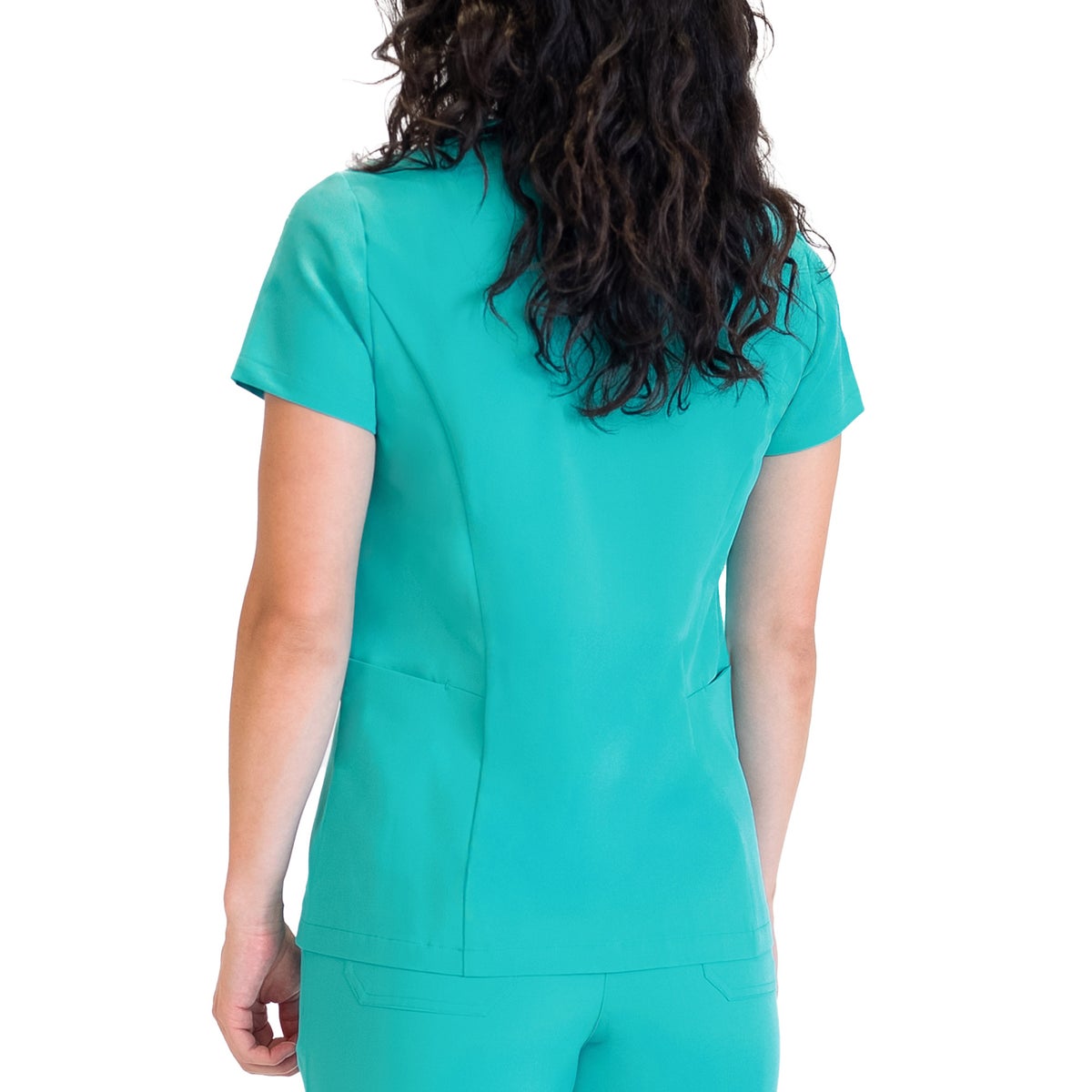 Frontline Women's Two Pocket V-Neck Scrub Top