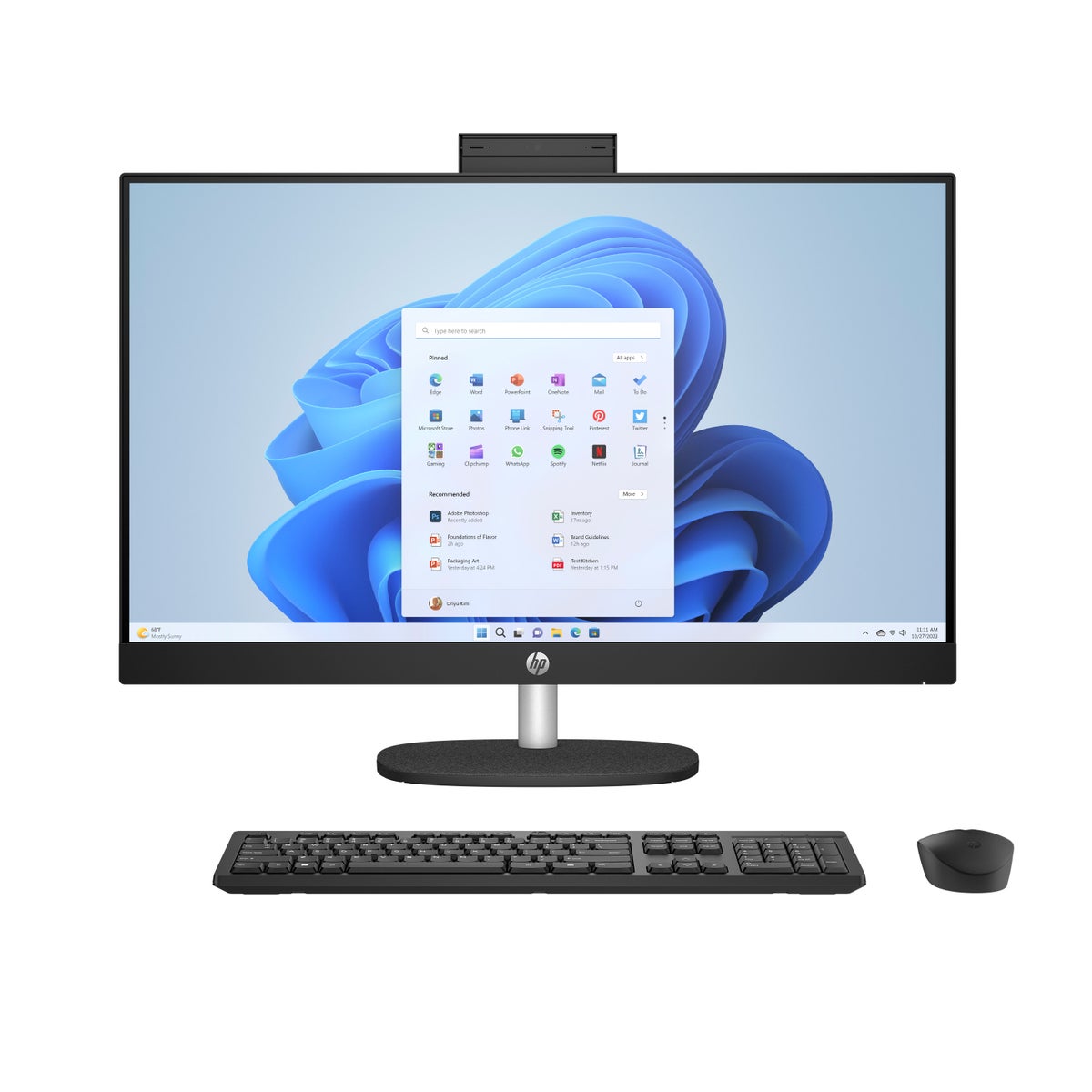 HP 27-in. All-in-One Desktop, Intel Core i5-1334U – 16GB RAM, 1TB SSD