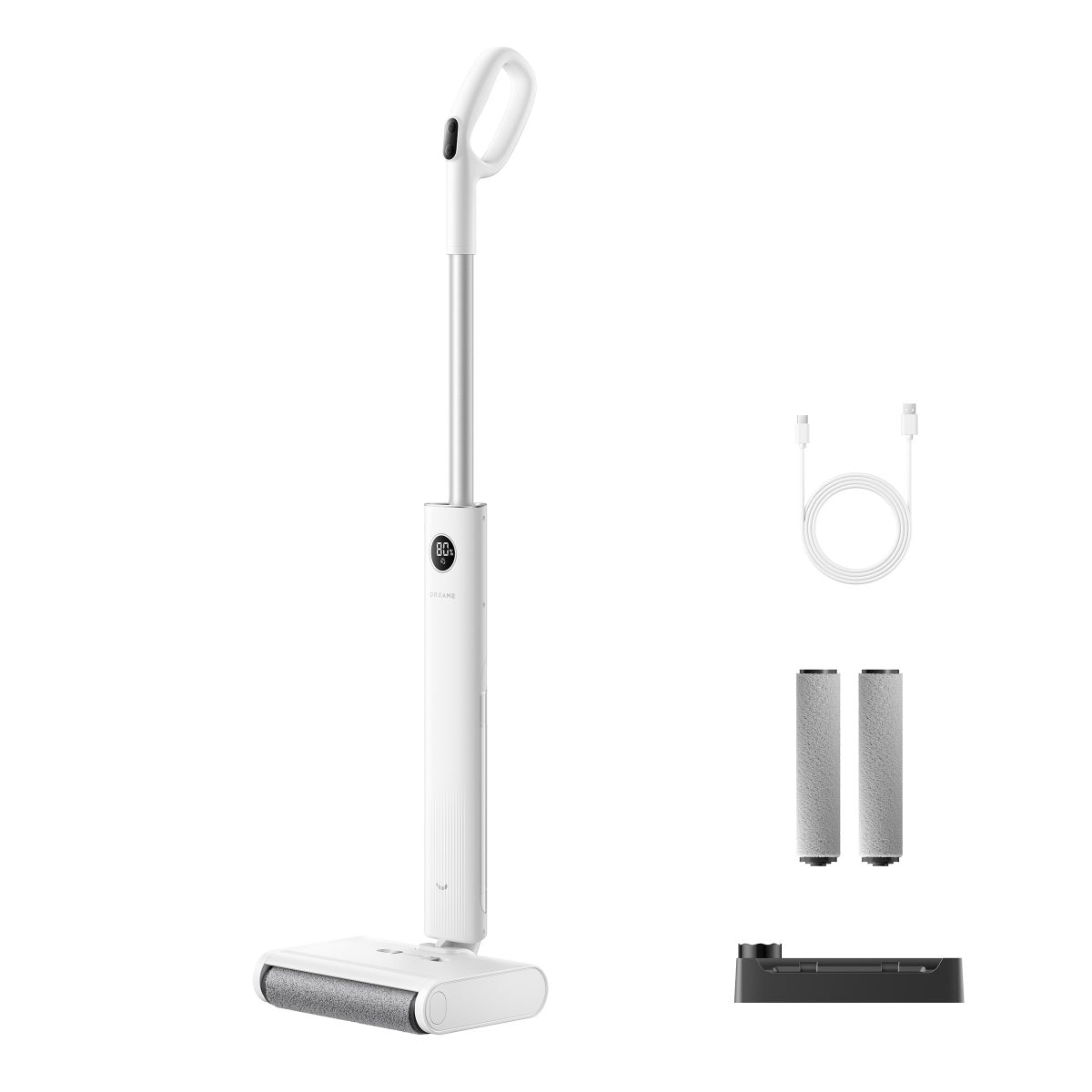 Dreame FloorX 100 Plus Cordless Floor Washer with 2 Bonus Roller Brushes