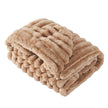 Frye Plush Faux Fur Wearable Throw