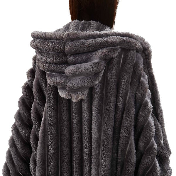 Frye Plush Faux Fur Wearable Throw