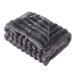 Frye Plush Faux Fur Wearable Throw