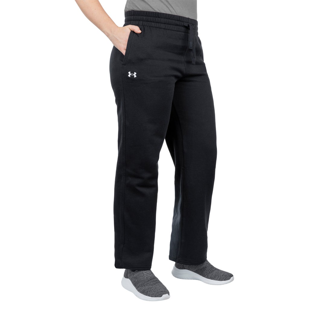 Under Armour Women's Rival Fleece Pant - Black