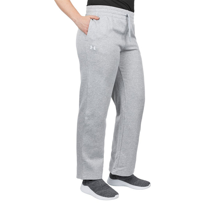 Under Armour Women's Rival Fleece Pant - Grey