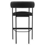 Amisco Julius Counter Stool Black Metal Frame