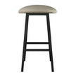Amisco Winston Counter Stool Black Metal