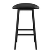 Amisco Winston Counter Stool Black Metal