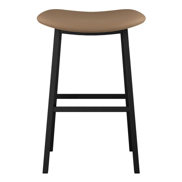 Amisco Winston Counter Stool Black Metal