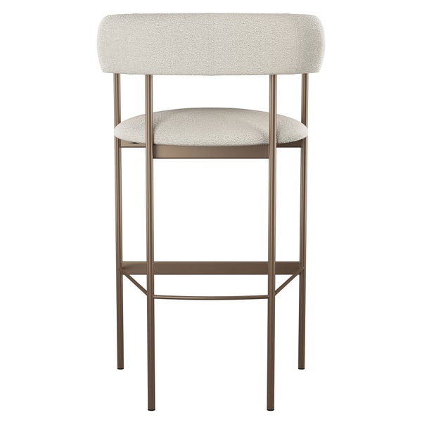 Amisco Julius Counter Stool Bronze Metal Frame