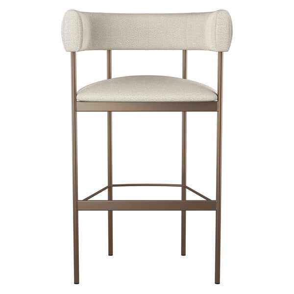 Amisco Julius Counter Stool Bronze Metal Frame