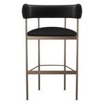 Amisco Julius Counter Stool Bronze Metal Frame