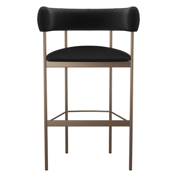 Amisco Julius Counter Stool Bronze Metal Frame