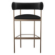 Amisco Julius Counter Stool Bronze Metal Frame
