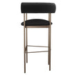 Amisco Julius Counter Stool Bronze Metal Frame