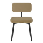 Amisco Tereza Dining Chair in Polyurethane, Tan