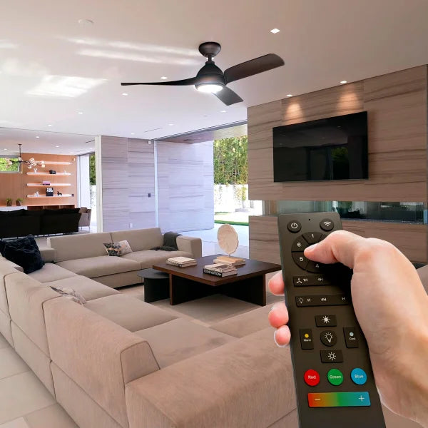 Atomi Smart WiFi 52 in. Flora Ceiling Fan