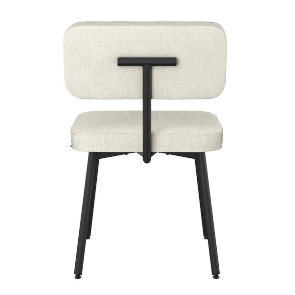 Amisco Tereza Dining Chair in PVC, Beige