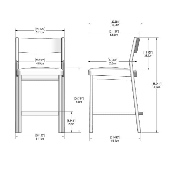 Amisco Madeira Counter Stool