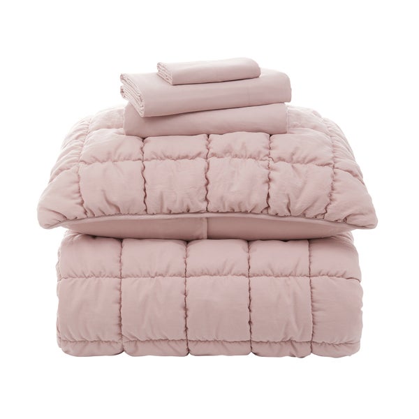 Twin XL 5-piece Bedding Set