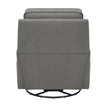 True Innovations – Paxley Fabric Swivel Glider Recliner