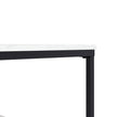 Appollo Brigitte 2-tiered Metal Coffee Table with Marble Top