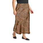 Matty M Women's Satin Slip Skirt