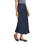 Matty M Women's Satin Slip Skirt