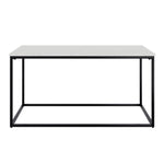 Appollo Josiane Metal Coffee Table with Marble Top