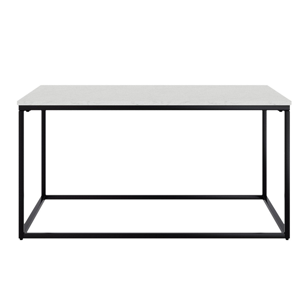 Appollo Josiane Metal Coffee Table with Marble Top