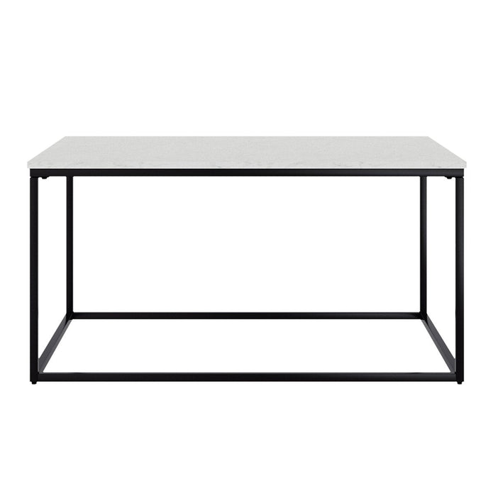 Appollo Josiane Metal Coffee Table with Marble Top