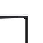 Appollo Josiane Metal Coffee Table with Marble Top