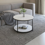 Appollo Florence 78.7 cm (31 in.) Round Table with Marble Top
