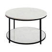 Appollo Florence 78.7 cm (31 in.) Round Table with Marble Top