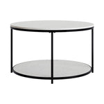 Appollo Florence 78.7 cm (31 in.) Round Table with Marble Top