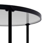 Appollo Lucienne Nested Round Coffee Tables with Tempered Glass Top