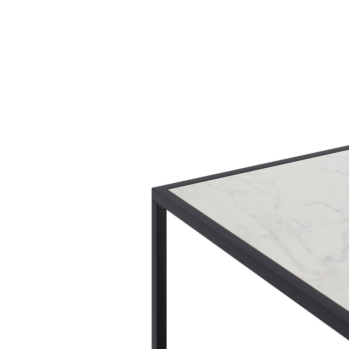 Appollo Cyril Metal Table with Marble Top