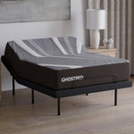 GhostBed Dual Harmony 35.6 cm (14 in.) Hybrid Mattress with Adjustable Bed Base