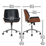 Lillian August Ciara Bentwood Office Chair