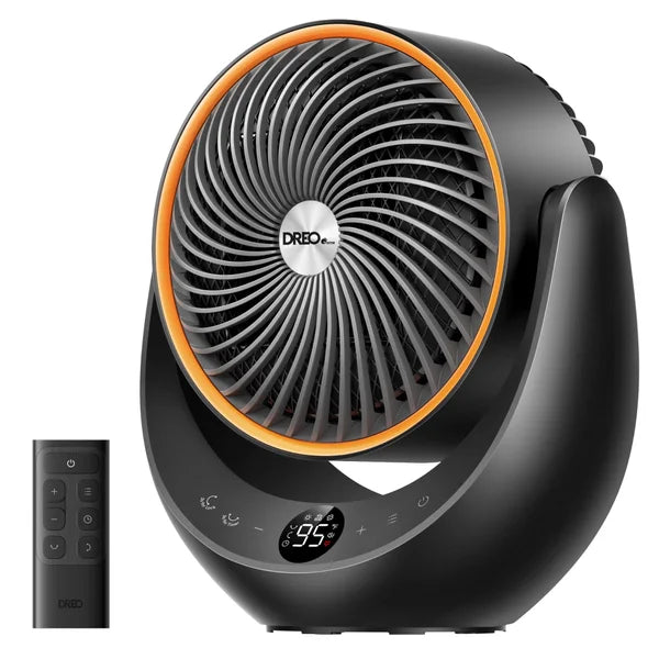 DREO Portable Oscillating Ceramic Heater, 1500W