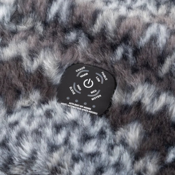 Berkshire - Heated Luxe Faux Fur Throw