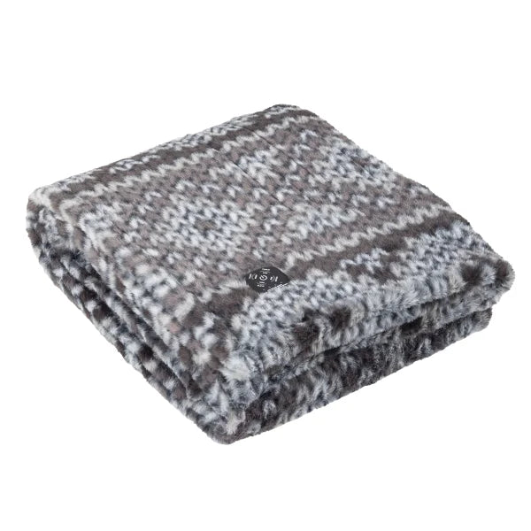 Berkshire - Heated Luxe Faux Fur Throw