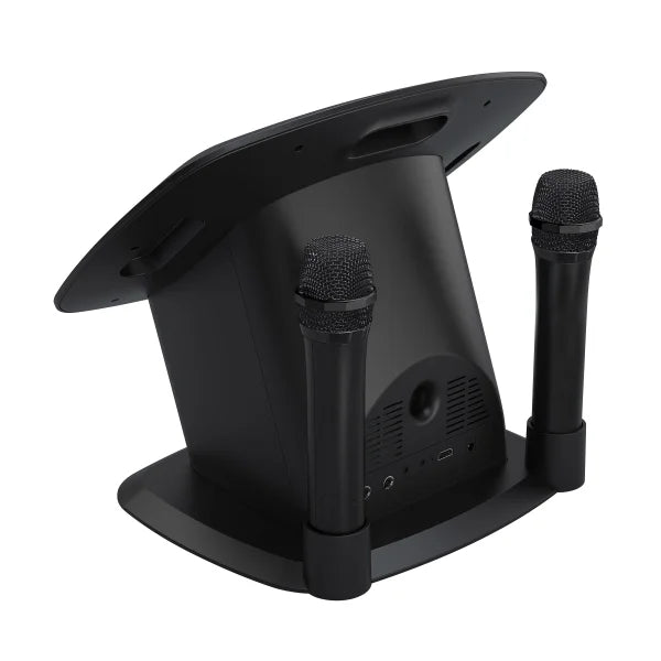 Singing Machine Ultimate Karaoke Party System with Vocal Removal & 2 Charging Mics