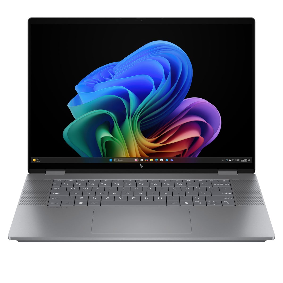 HP OmniBook X Flip Copilot+ PC 14-in. OLED Touchscreen Laptop, AMD Ryzen AI 7 350, 32GB RAM, 1TB SSD
