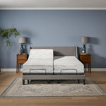 Sealy Mirrorform 30.5 cm (12 in.) Gel Memory Foam Mattress and Adjustable Base Set